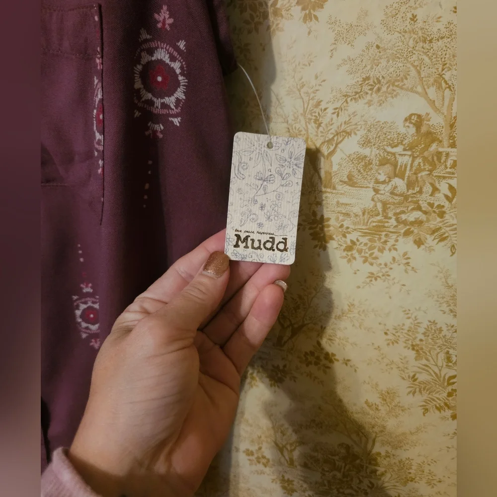 Xsmall Mudd Button Down Tank - Picture 6 of 10
